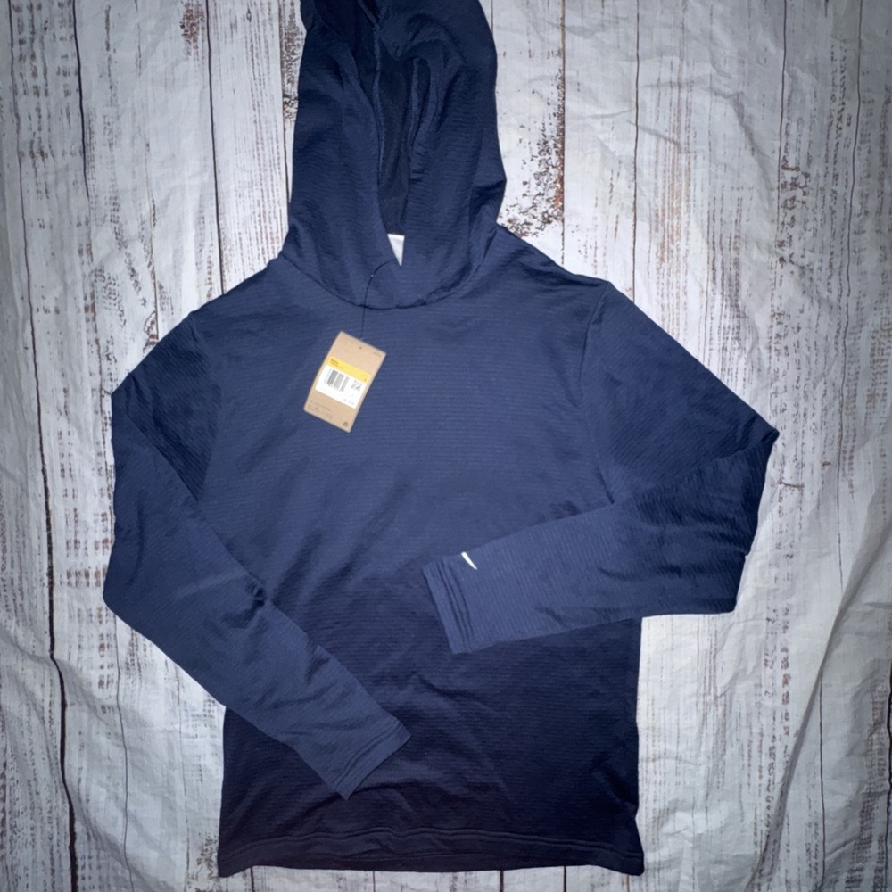 NWT Nike Golf Mens Tour Dri-Fit Hoodie Navy Blue Size Small $115